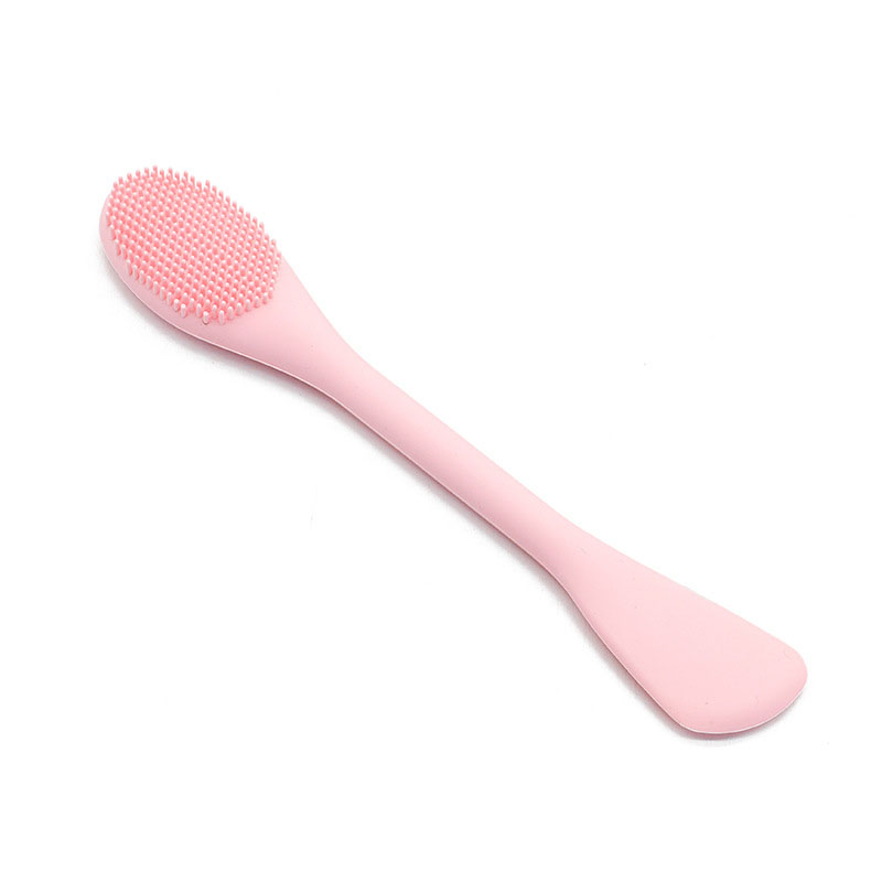 Cepillo de labio exfoliante de silicona, cepillo de máscara facial