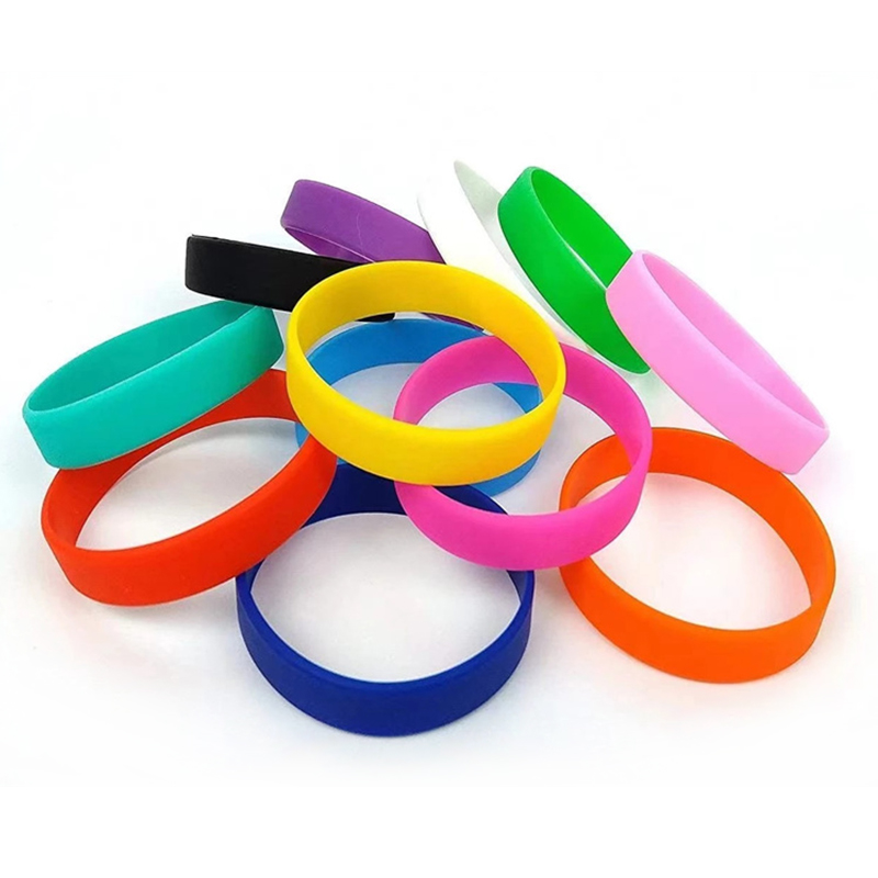 Pulseras de silicona Pulseras en blanco Accesorios deportivos para mujeres Juegos de hombres Equipos deportivos y eventos