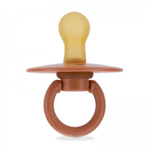 Pacifier de silicona de grado alimenticio duradero para reciénnacidos para bebés