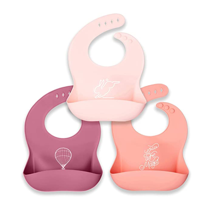 Por qué elijo babero de silicona para mis bebés?